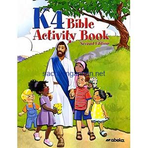 K4 Bible Activity Book Second Edition Abeka Book