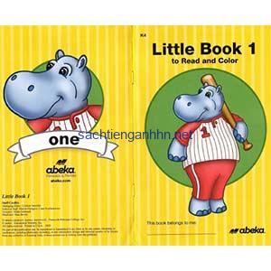 Little Books to Read and Color 1-12 K4 Abeka Book