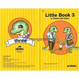 Little Books to Read and Color 1-12 K4 Abeka Book 3