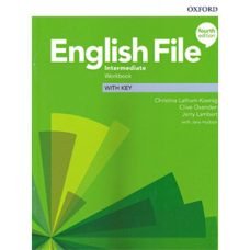 English File 4th Edition Intermediate Workbook with key