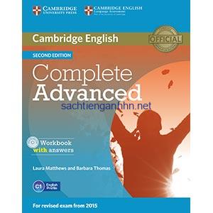 Complete Advanced Workbook with Answers 2nd Edition 4 Complete Advanced Workbook with Answers 2nd Edition