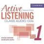 Active Listening 1 Class Audio CD1 2nd Edition 3 Active Listening 1 Class Audio CDs 2nd Edition