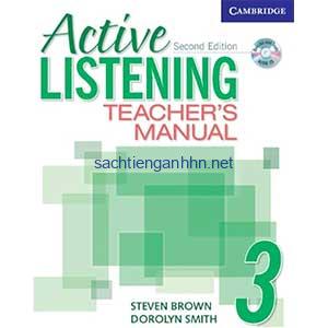 Active Listening 3 Teachers Manual 2nd Edition